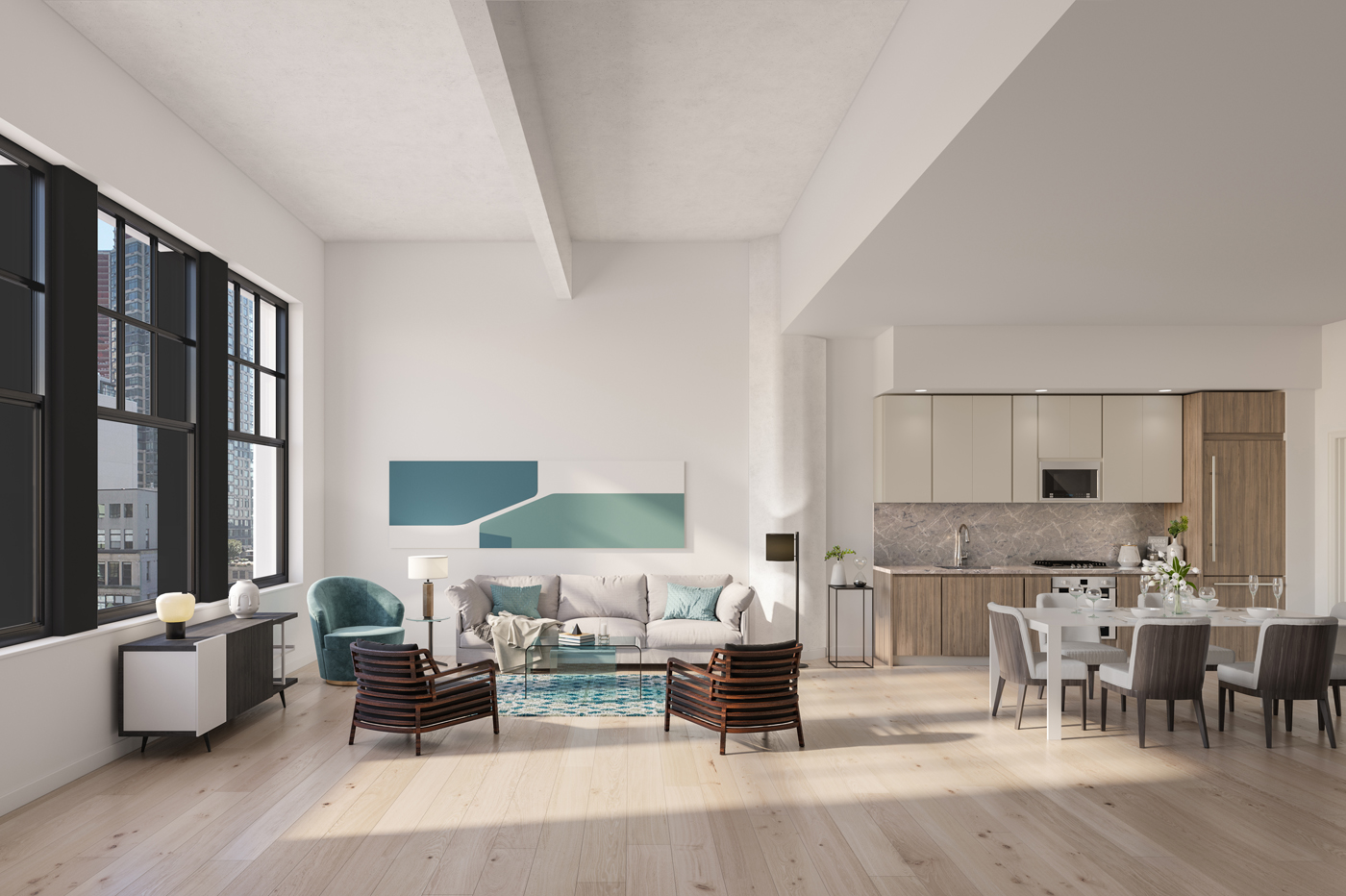 151 Bay - Living Room